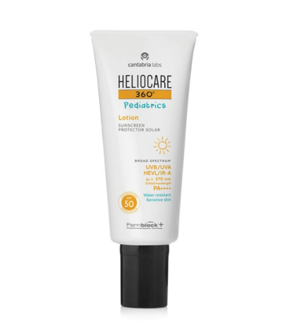 Солнцезащитный лосьон для детей SPF 50 Pediatrics Lotion Sunscreen Heliocare, 200 мл