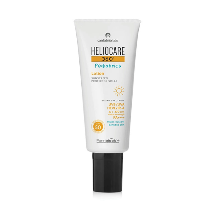 Солнцезащитный лосьон для детей SPF 50 Pediatrics Lotion Sunscreen Heliocare, 200 мл