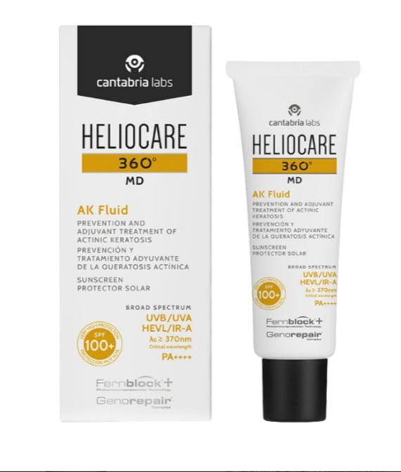 Флюид АК с тотальной защитой SPF 100+ MD AK Fluid Sunscreen Heliocare, 50 мл