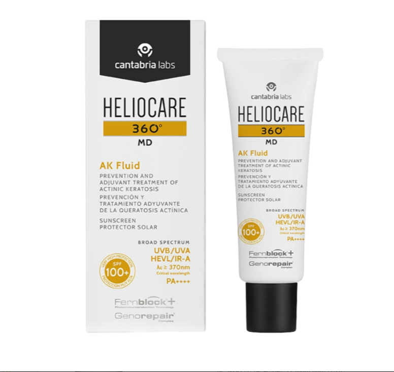 Флюид АК с тотальной защитой SPF 100+ MD AK Fluid Sunscreen Heliocare, 50 мл