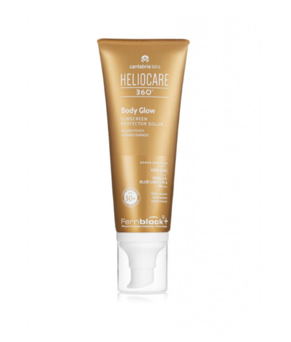 Гель-фотопротектор для тела Cияние кожи 360 Body Glow Spf 50+ Heliocare, 100 мл