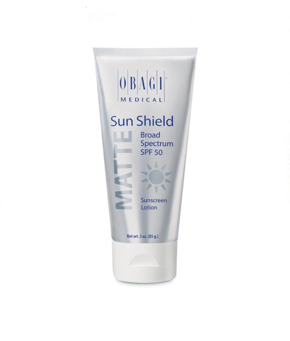 Солнцезащитный лосьон широкого спектра защиты SPF50 с матирующим эффектом Sun Shield Matte Broad Spectrum SPF50 Obagi,85г