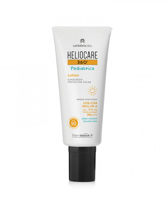 Солнцезащитный лосьон для детей SPF 50 Pediatrics Lotion Sunscreen Heliocare, 50 мл