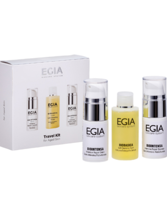 Набор косметики для ухода за кожей Travel Kit for Aged Skin EGIA, 3х80 ml