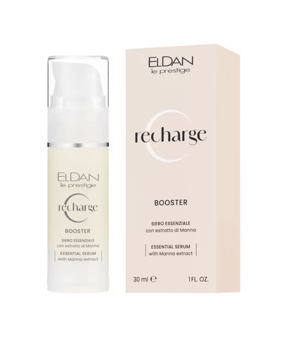 Бустер-сыворотка с маннитолом Eldan Recharge booster essemziale serum 30 ml.