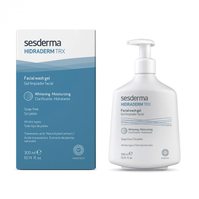 Гель очищающий увлажняющий для лица HIDRADERM TRX SESDERMA Facial wash gel, 300 мл