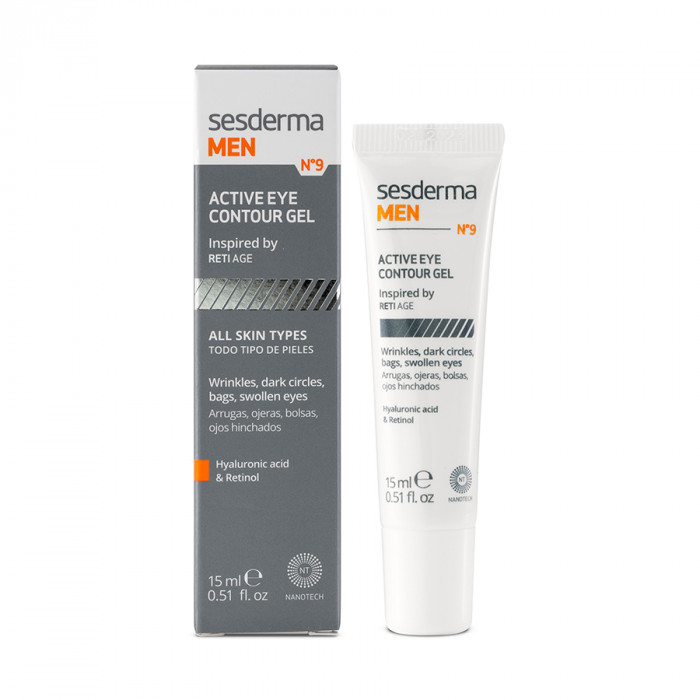 Гель для век для мужчин SESDERMA MEN Eye contour gel, 15 мл
