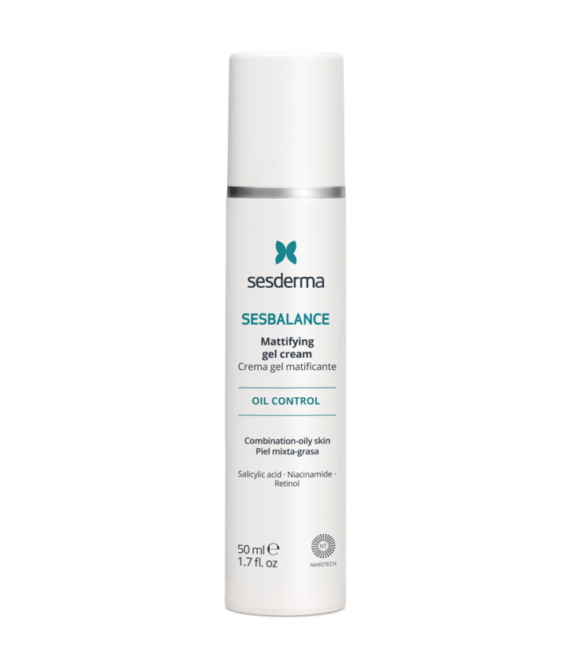 Крем-гель себорегулирующий SESBALANCE SESDERMA Sebum-regulating gel cream, 50 мл