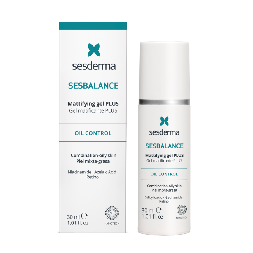 Гель себорегулирующий SESBALANCE SESDERMA Sebum-regulating gel plus, 30 мл