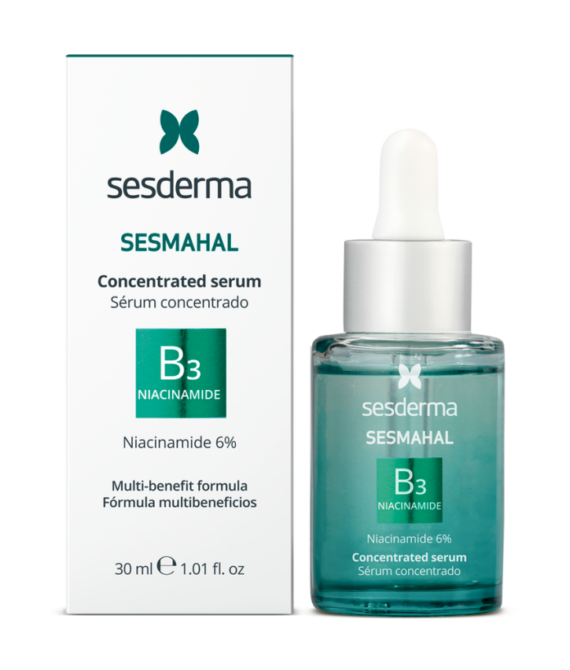Сыворотка концентрированная с витамином B3 SESMAHAL SESDERMA Concentrated serum B3 niacinamide, 30 мл