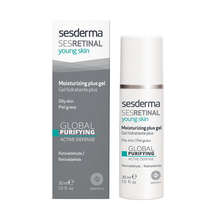 Гель интенсивный увлажняющий SESRETINAL YOUNG SKIN SESDERMA Moisturizing gel plus, 30 мл