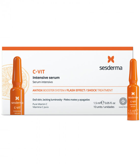 Сыворотка интенсивная 12% C-VIT SESDERMA Intensive serum, 10 шт по 1,5 мл