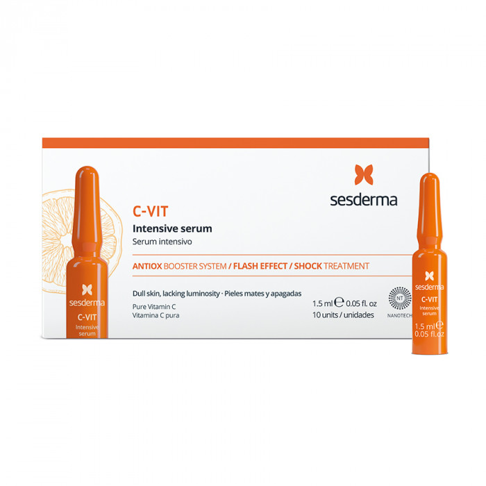 Сыворотка интенсивная 12% C-VIT SESDERMA Intensive serum, 10 шт по 1,5 мл