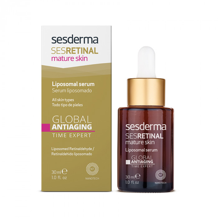 Сыворотка «Эксперт времени» липосомальная омолаживающая SESRETINAL MATURE SKIN SESDERMA Liposomal serum, 30 мл