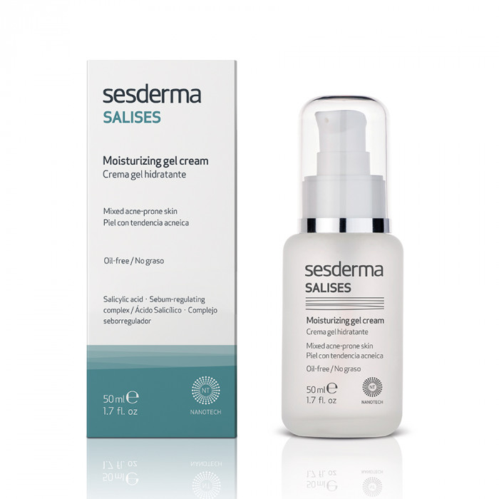 Крем-гель увлажняющий SALISES SESDERMA Moisturizing gel cream, 50 мл