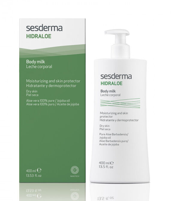 Молочко для тела HIDRALOE SESDERMA Body milk,  400 мл