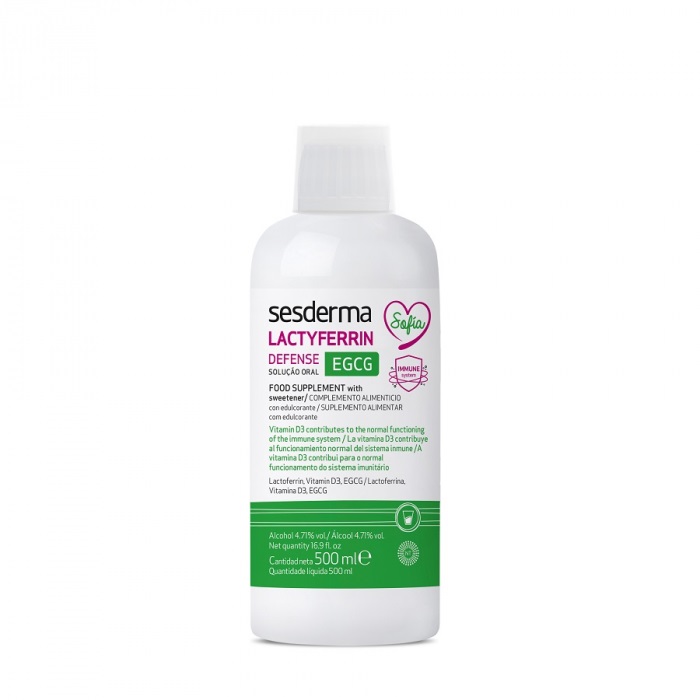 БАД питьевой Лактиферрин ДЕФЕНС EGCG LACTYFERRIN DEFENSE EGCG SESDERMA, 500 мл