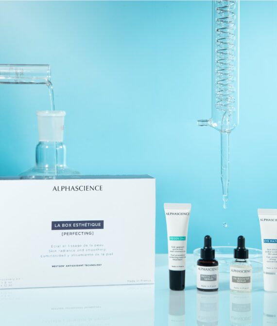 Идеальная процедура для выравнивания тона кожи LA BOX ESTHÉTIQUE® (PERFECTING) ALPHASCIENCE, 8 мл+8 мл+8 мл+12 мл