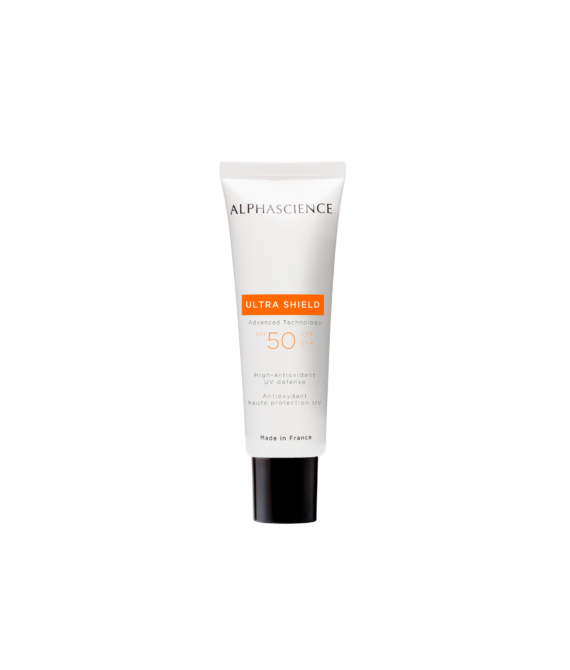Крем SPF с высокой антиоксидантной защитой от ультрафиолета ULTRA SHIELD SPF Travel Size ALPHASCIENCE, 12 ml