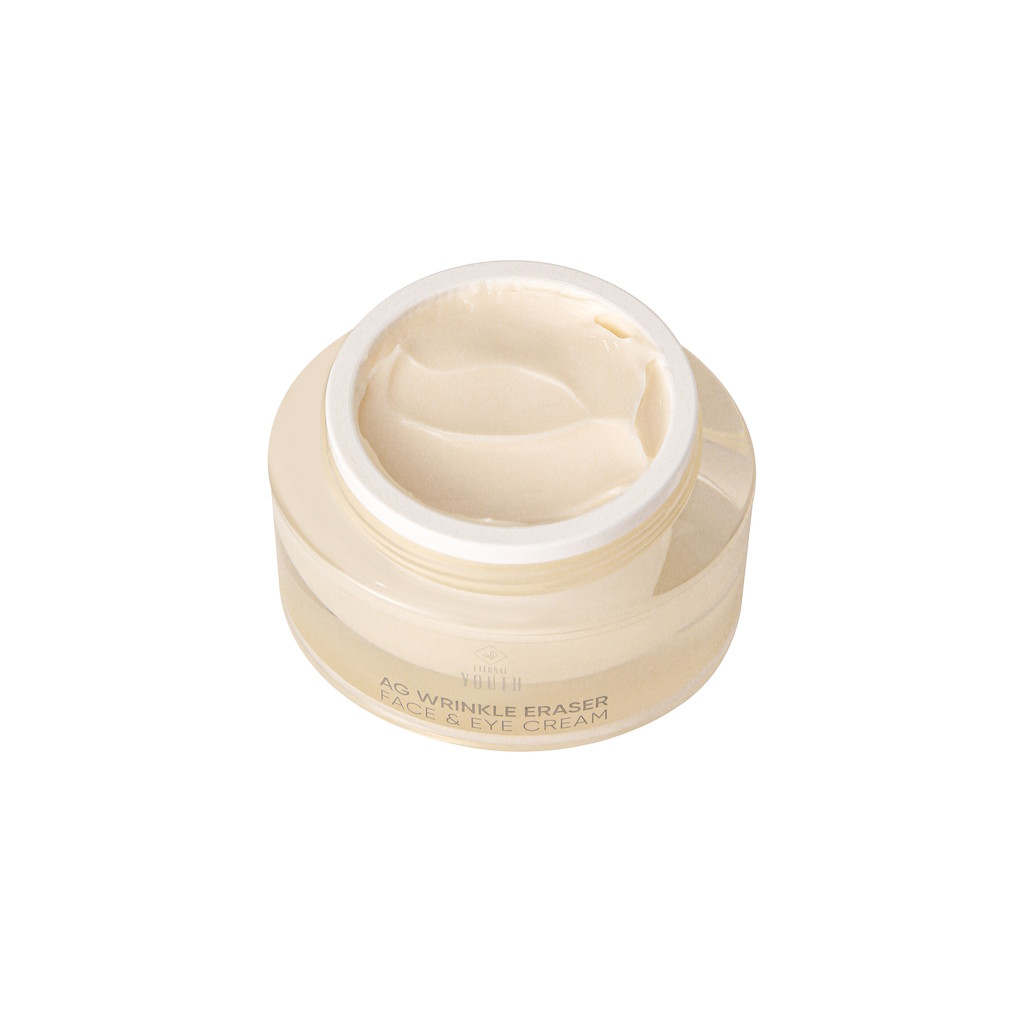 Крем с плацентой AG для лица и области вокруг глаз AG Wrinkle Eraser Face&Eye Cream Eternal Youth 50 г.