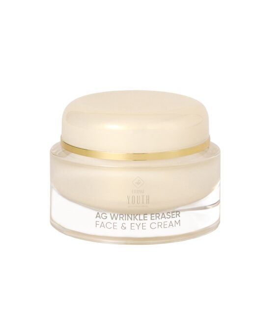 Крем с плацентой AG для лица и области вокруг глаз AG Wrinkle Eraser Face&Eye Cream Eternal Youth 50 г.