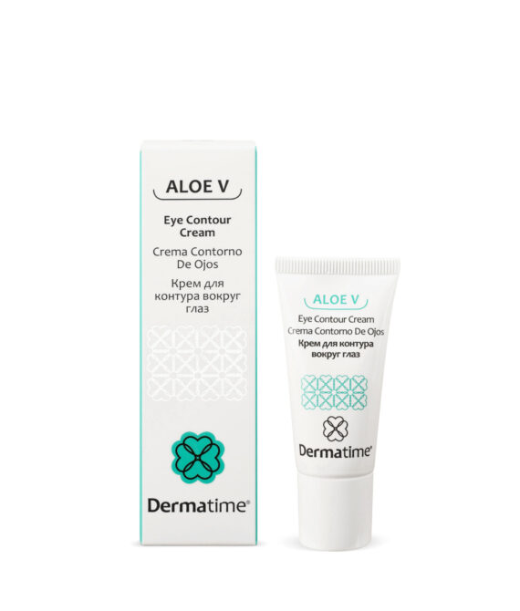 Крем для контура вокруг глаз DERMATIME ALOE V Eye Contour Cream, 15 мл