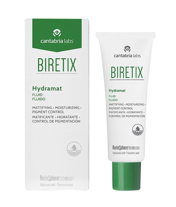 Флюид дневной увлажняющий и матирующий Cantabria Labs BiRetix Hydramat, 50 мл