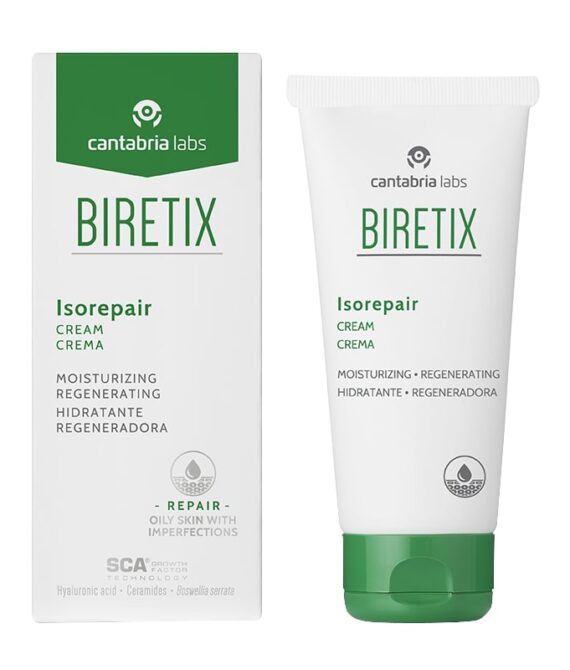 Увлажняющий регенерирующий крем Cantabria Labs BiRetix Isorepair Cream, 50 мл