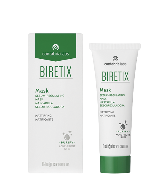 Себорегулирующая маска Cantabria Labs BiRetix Mask Sebum-Regulating, 25 мл