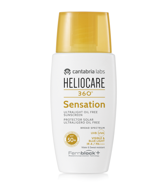 Ультралегкая солнцезащитная эмульсия SPF 50+ Cantabria Labs HELIOCARE 360º  SENSATION SPF 50+, 50 мл