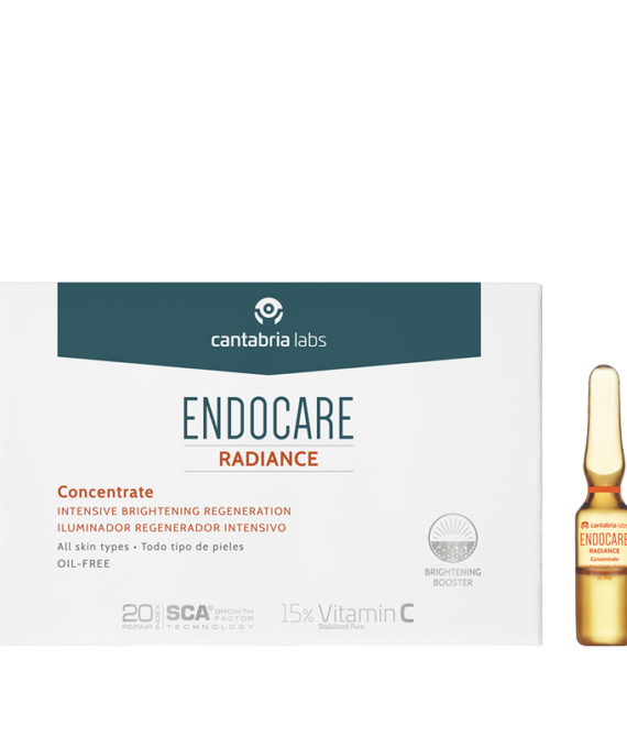 Интенсивный регенерирующий концентрат для сияния кожи Cantabria Labs ENDOCARE RADIANCE, 14 шт. по 1 мл