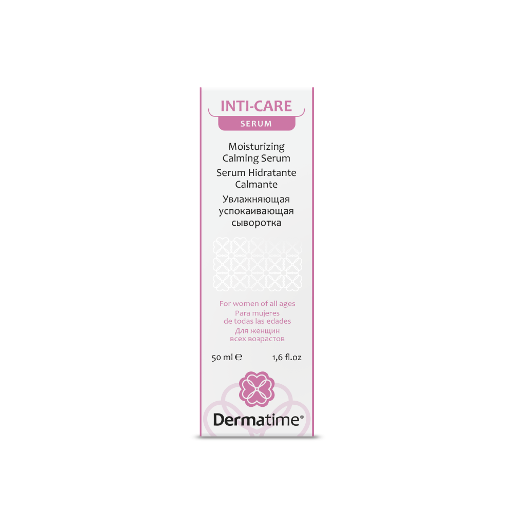 Увлажняющая успокаивающая сыворотка DERMATIME INTI-CARE Moisturizing Calming Serum, 50 мл