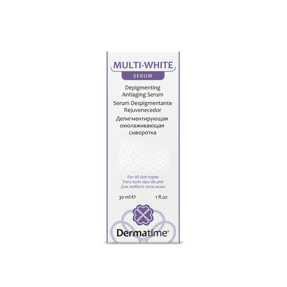Депигментирующая омолаживающая сыворотка DERMATIME MULTI-WHITE Depigmenting Antiaging Serum, 30 мл