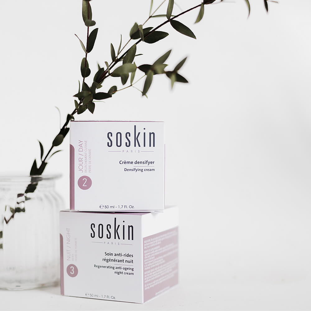 Регенерирующий ночной крем SOSKIN Regenerating anti-ageing night cream, 50 мл