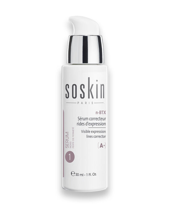 Корректор мимических морщин SOSKIN n-BTX visible expression lines corrector, 30 мл