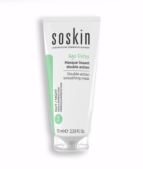 Маска двойного действия SOSKIN Double action smoothing mask, 75 мл