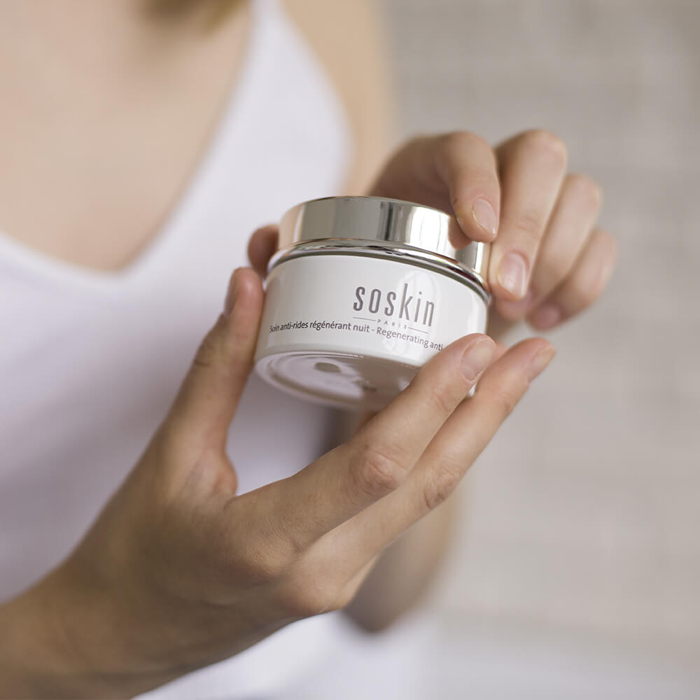 Регенерирующий ночной крем SOSKIN Regenerating anti-ageing night cream, 50 мл