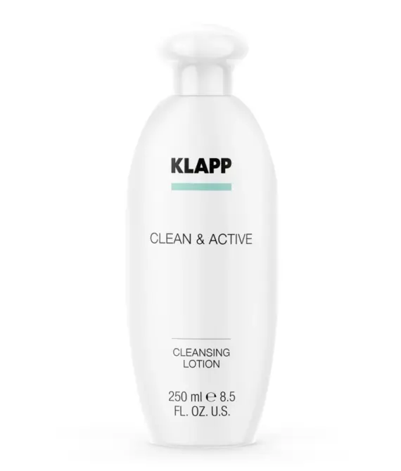 Молочко очищающее для лица KLAPP CLEAN & ACTIVE Cleansing Lotion, 250 мл