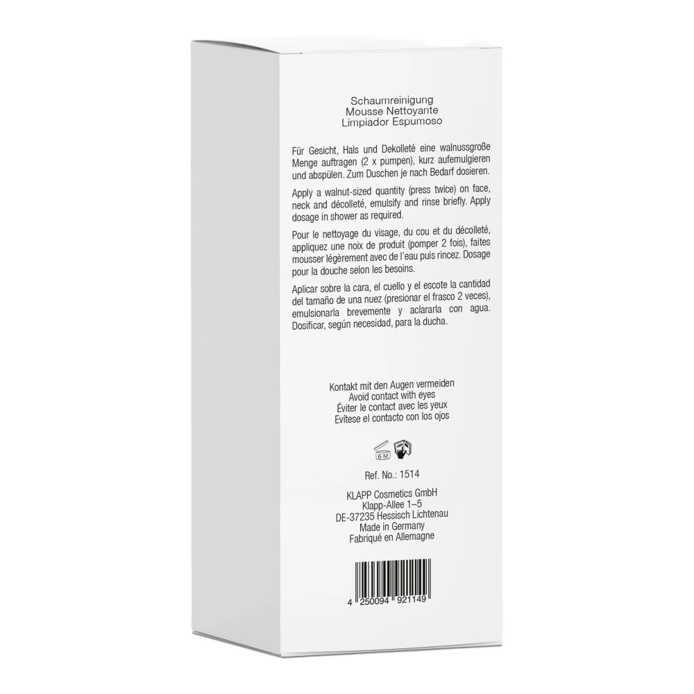 Пенка очищающая для лица KLAPP C PURE Foam Cleanser, 200 мл