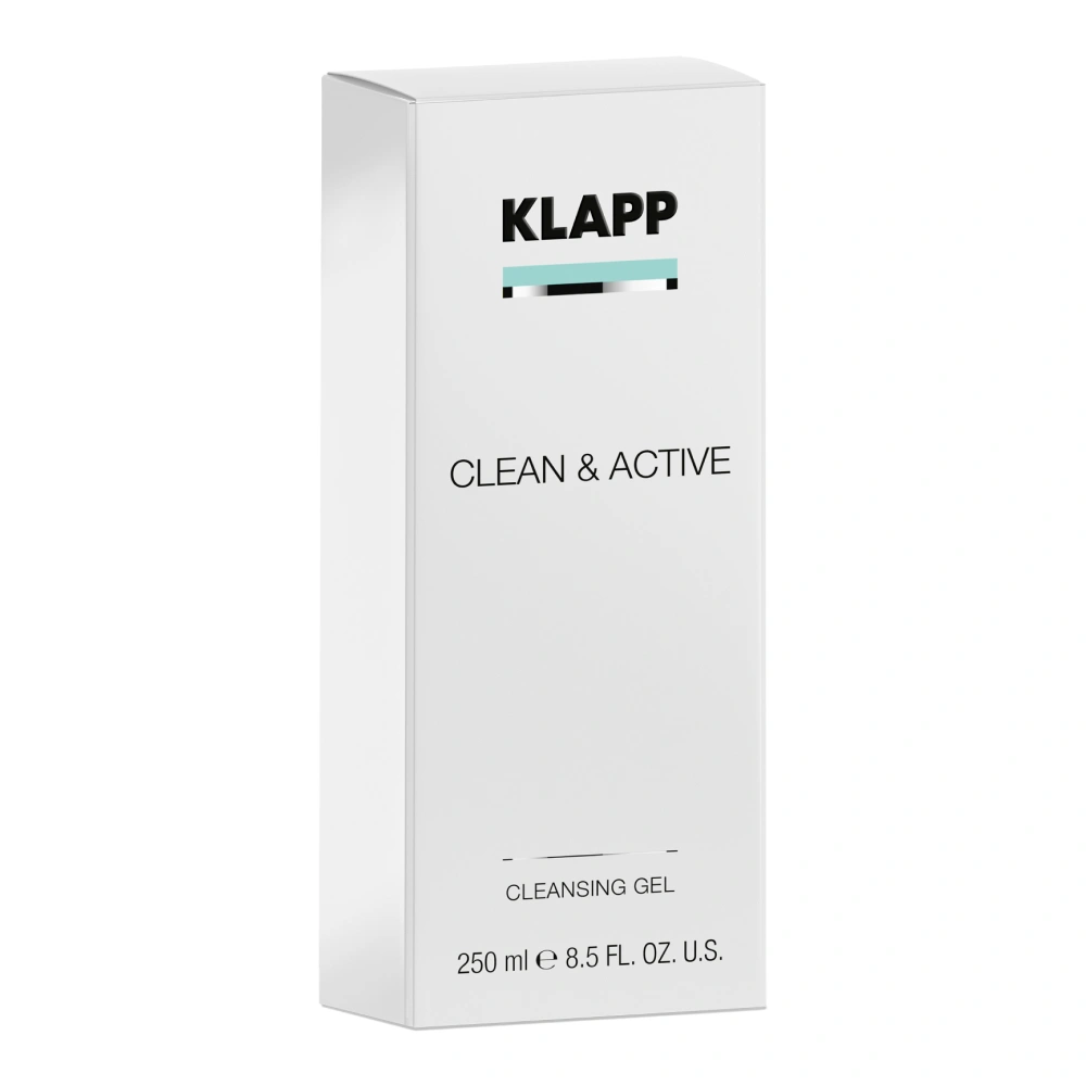 Гель очищающий для лица KLAPP CLEAN & ACTIVE Cleansing Gel, 250 мл