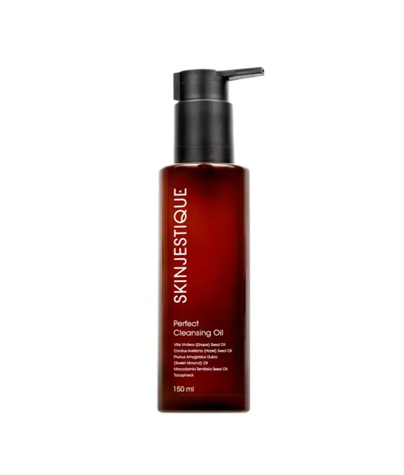 Гидрофильное масло для снятия макияжа и умывания лица Skinjestique Perfect cleansing oil, 150 мл