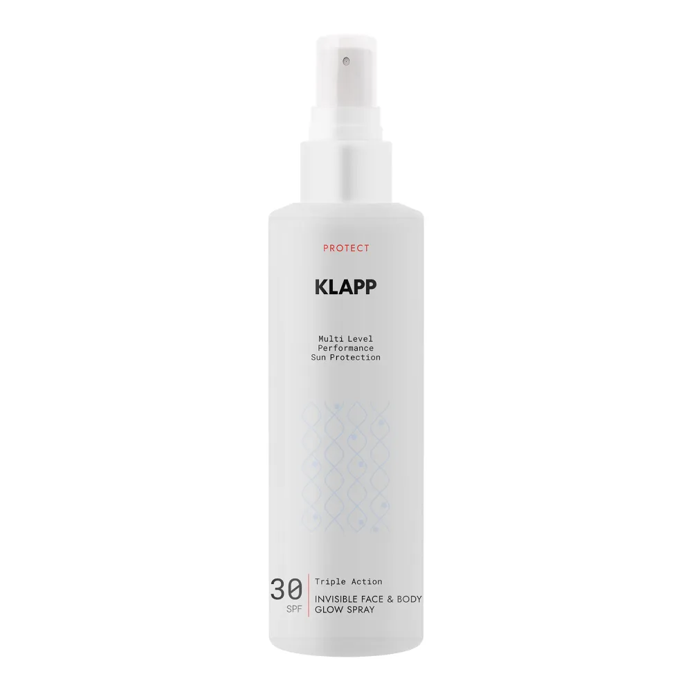 Спрей для лица и тела с эффектом сияния KLAPP MLP Sun Protect Glow Spray SPF30, 200 мл