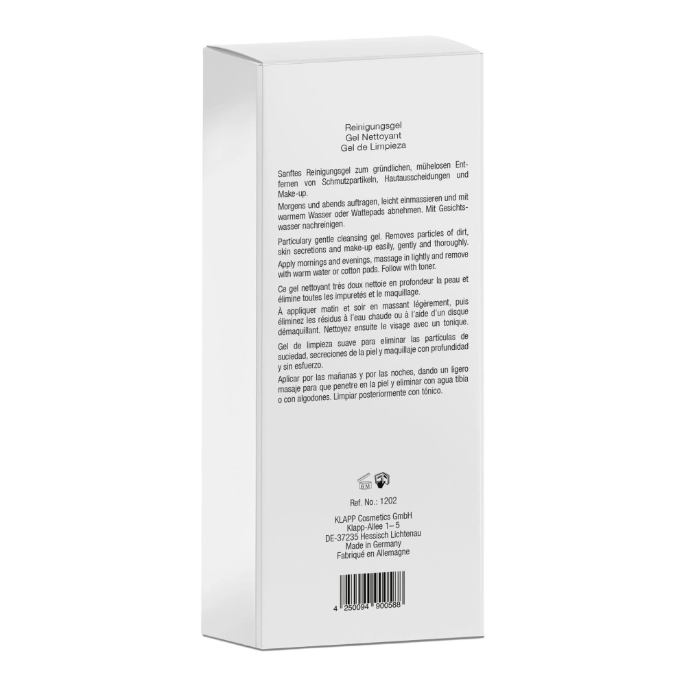 Гель очищающий для лица KLAPP CLEAN & ACTIVE Cleansing Gel, 250 мл