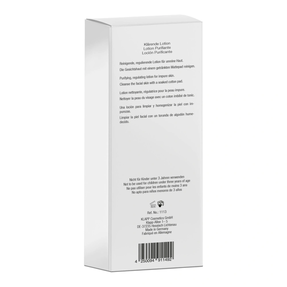 Лосьон для лица очищающий антисептический KLAPP PROBLEM SKIN CARE, 125 мл