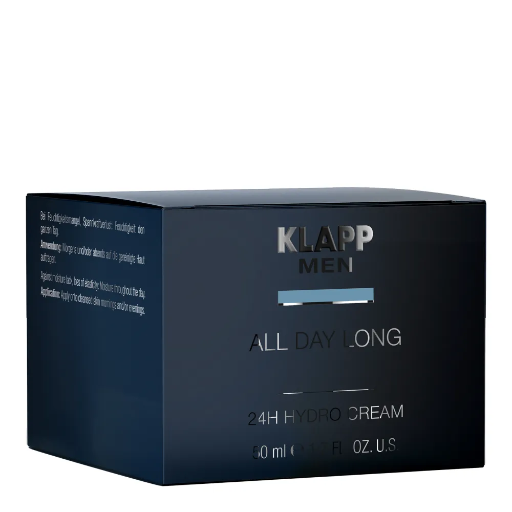 Крем для лица KLAPP MEN All Day Long 24h Hydro Emulsion, 50 мл