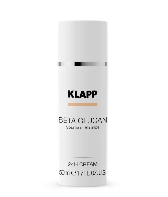 Крем-уход успокаивающий для чувствительной кожи лица KLAPP ß-BETA GLUCAN 24h, 50 мл
