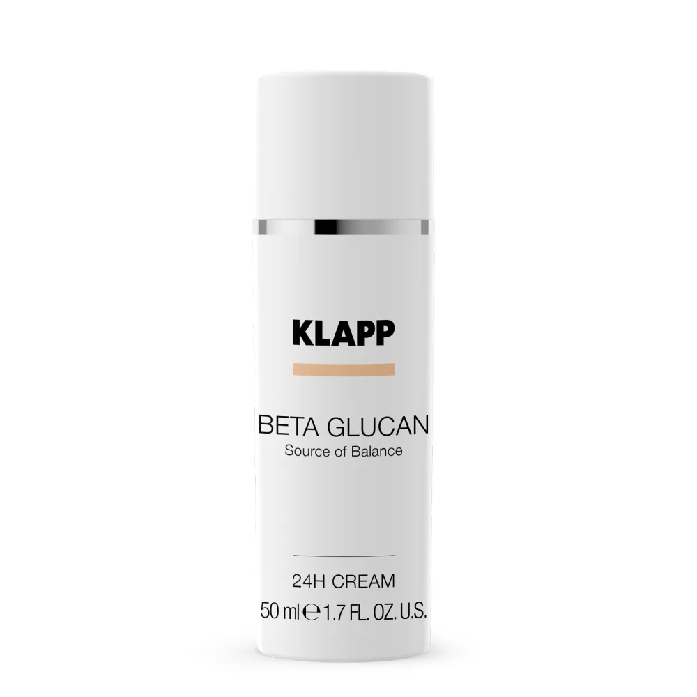 Крем-уход успокаивающий для чувствительной кожи лица KLAPP ß-BETA GLUCAN 24h, 50 мл
