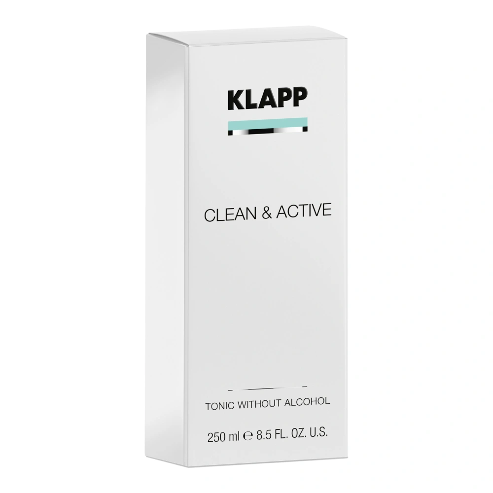 Тоник для лица без спирта KLAPP CLEAN & ACTIVE without Alcohol, 250 мл