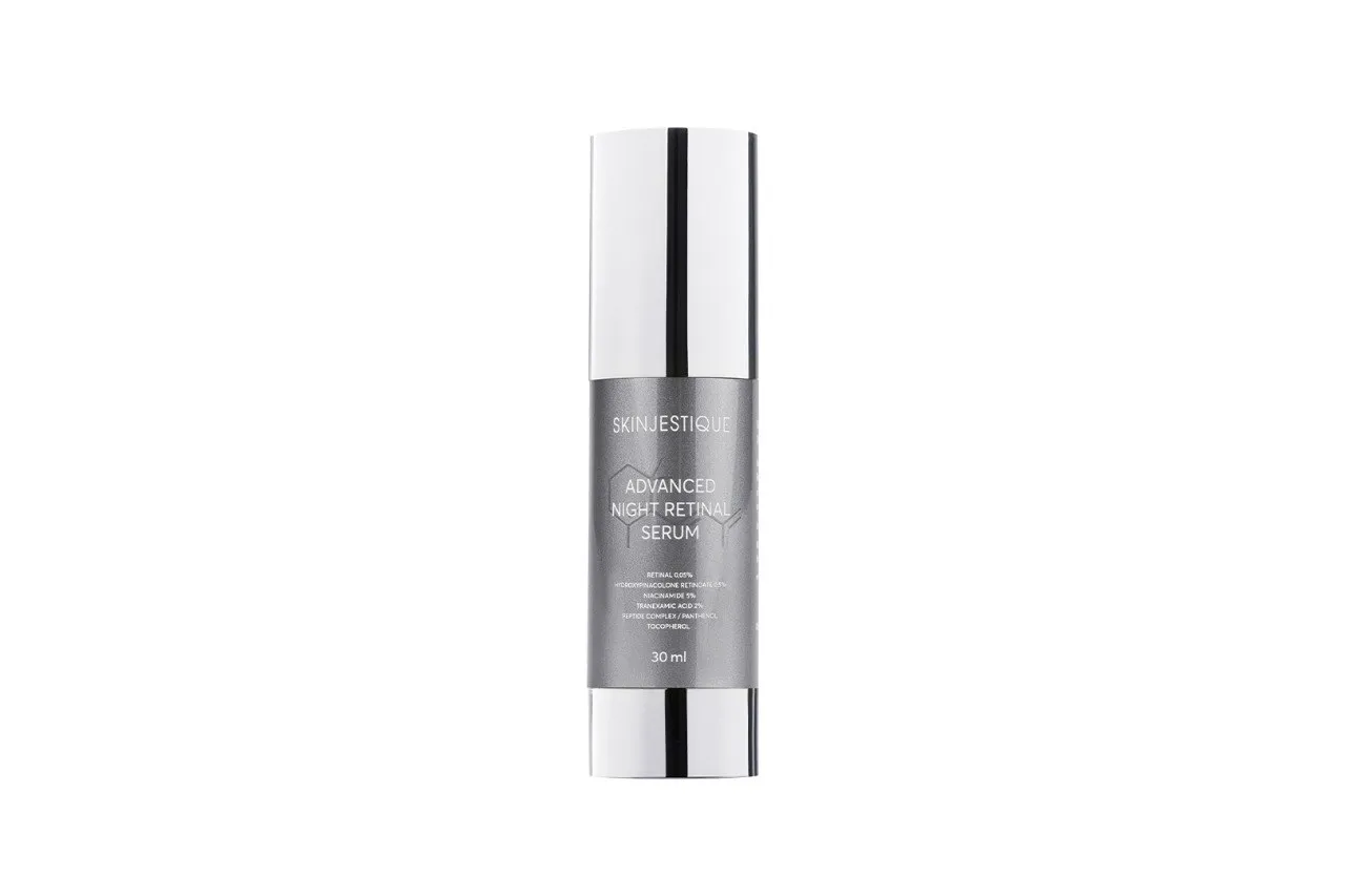 Ночная антивозрастная сыворотка с двумя формами ретиноидов Skinjestique Advanced Night Retinal Serum, 30 мл