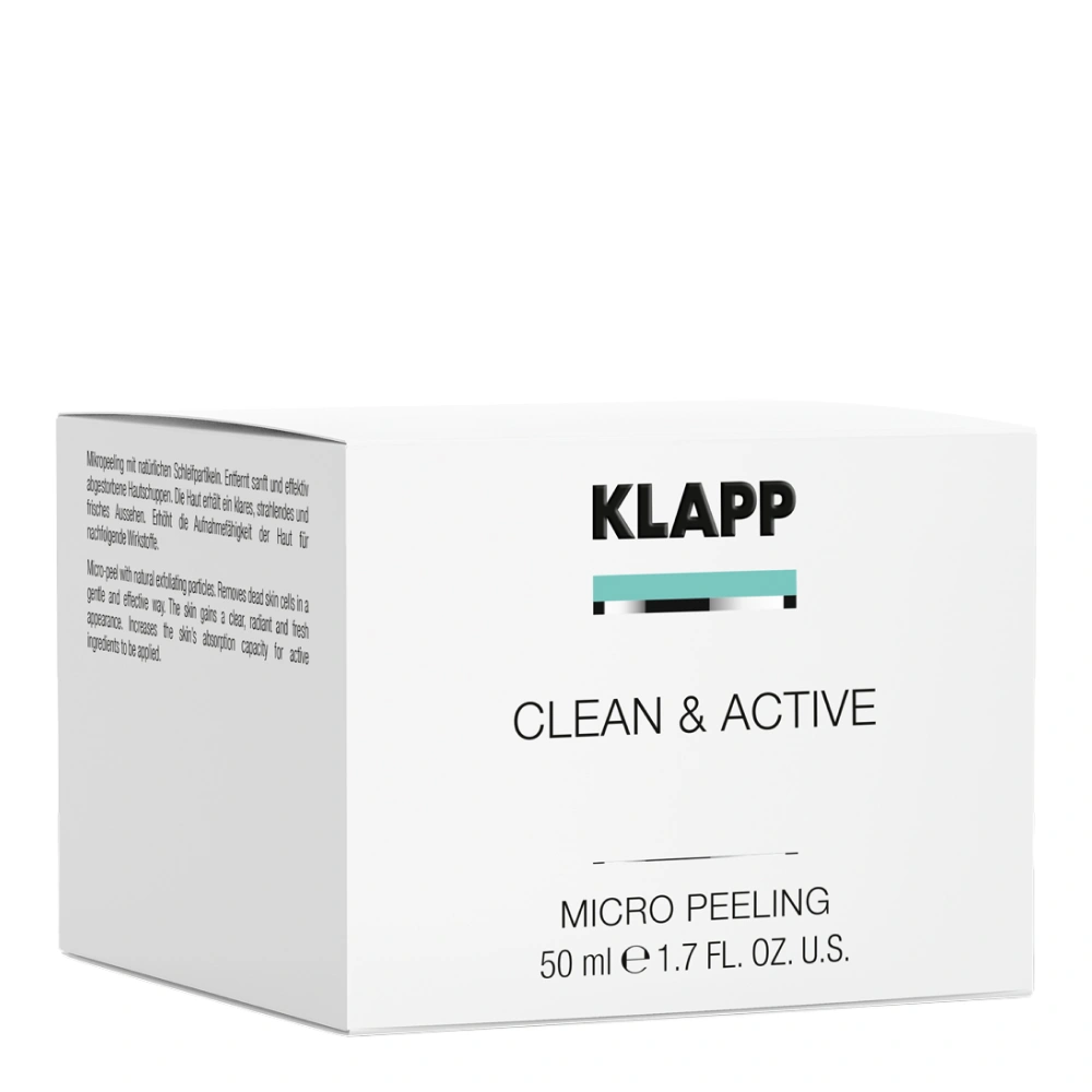 Микропилинг для лица KLAPP CLEAN & ACTIVE, 50 мл